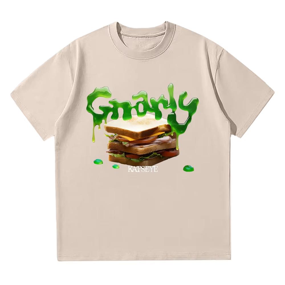 KATSEYE Gnarly T-shirts Fashion Creative Design Men Women Cotton Tee Korean Style Kpop Casual Short Sleeve Crewneck Y2K T Shirts