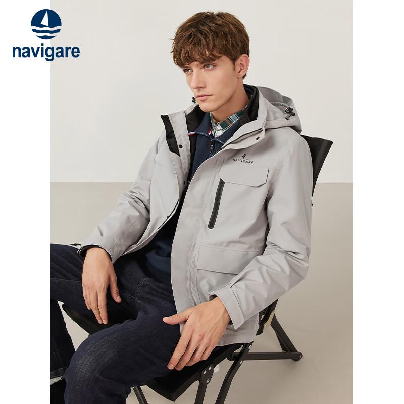 

Navigare Men s Waterproof Outdoor 3-in-1 Jacket 1331003510 XL/52