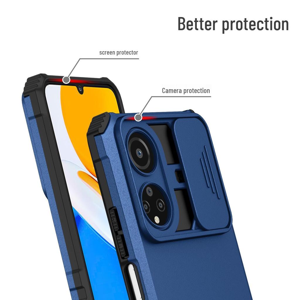 Huawei Honor X8/X9/X30i 3D Stand Push Window Protective Phone Case - Hot Sale.