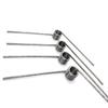 Wire diameter 1.5mm 304SUS Left Torsion Spring Return And Reset V-shaped Spring  Left Rotation Spring laps1/2/3/4/5lap 5PCS