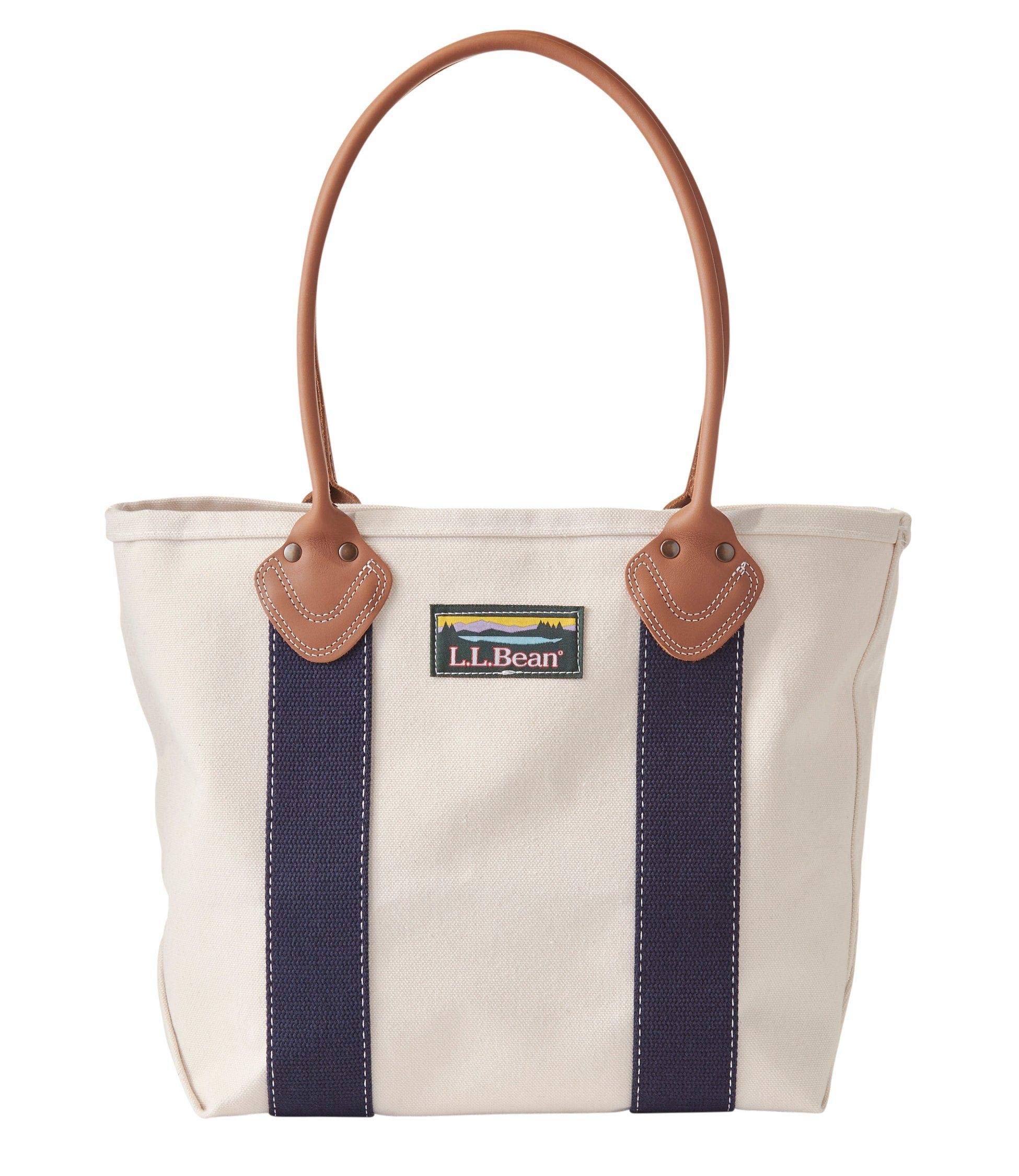 

Classic Leather Handle Katadin Boat and Tote Bag Medium Multicolor 1000058221 [Lelbeen] Natural/Blue