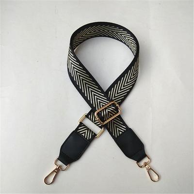 Adjustable Ethnic Crossbody Bag Strap - Wide, Versatile Shoulder Bag Accessory for Women