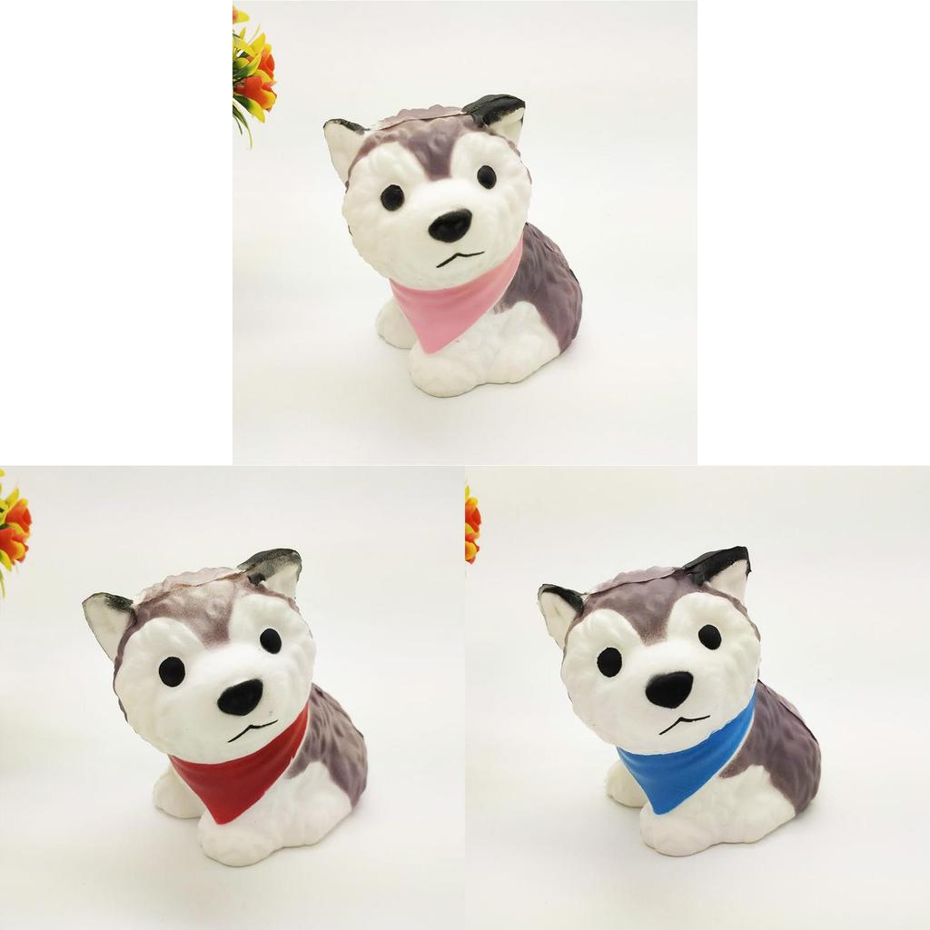Squishy Dog Plush Toy With Slow Rebound Pu Foam For Stress Relief And Gift Giving