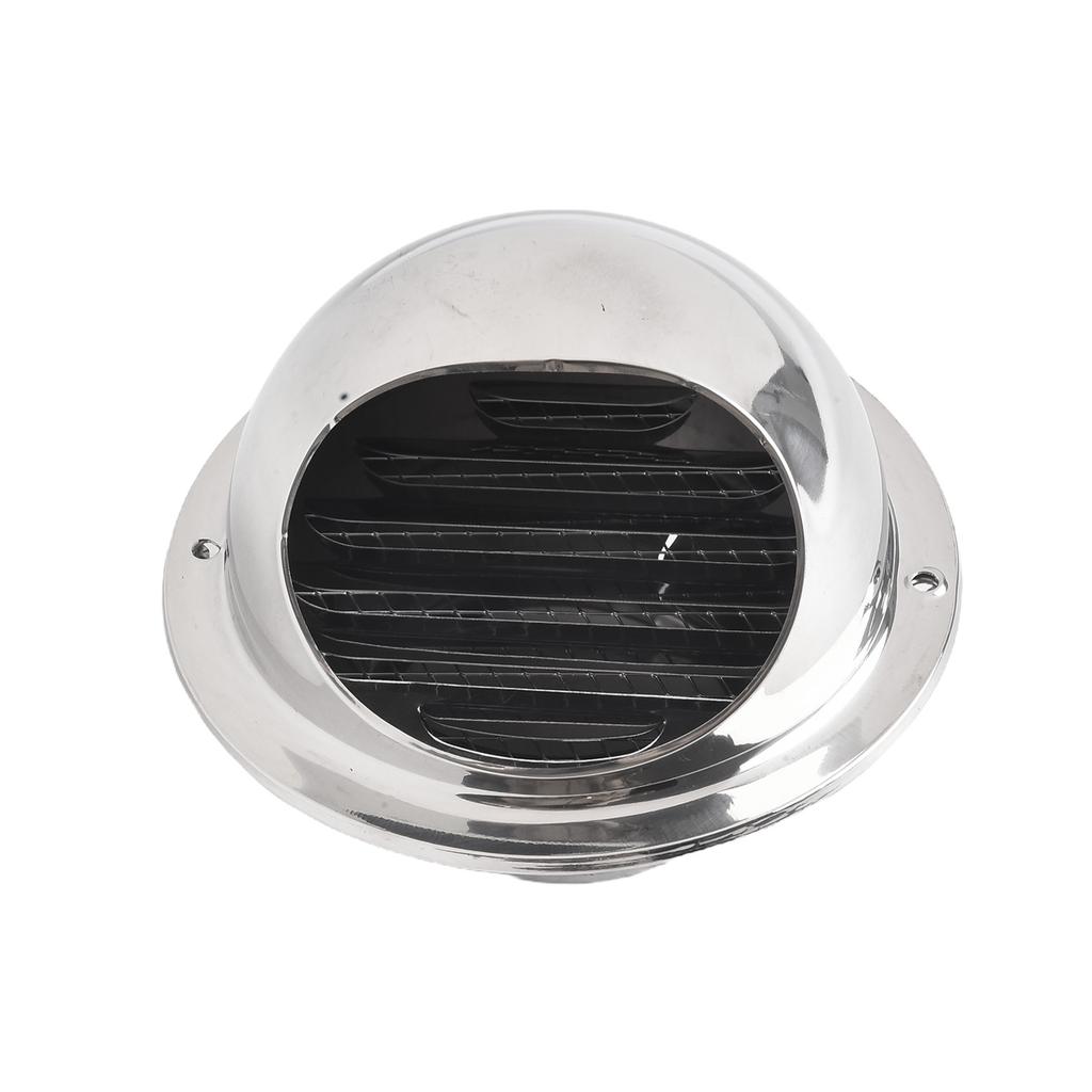 Stainless Steel Exterior Wall Air Outlet Grille Round Heating Cooling Vent Cover Compatible With All Tumble Dryer Vents/hose
