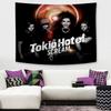 Tokio Hotel Rockband Bill Kaulitz DIY Vægtæppe Hængende Tarot Hippie Vægtæpper Kollegie Boligindretning