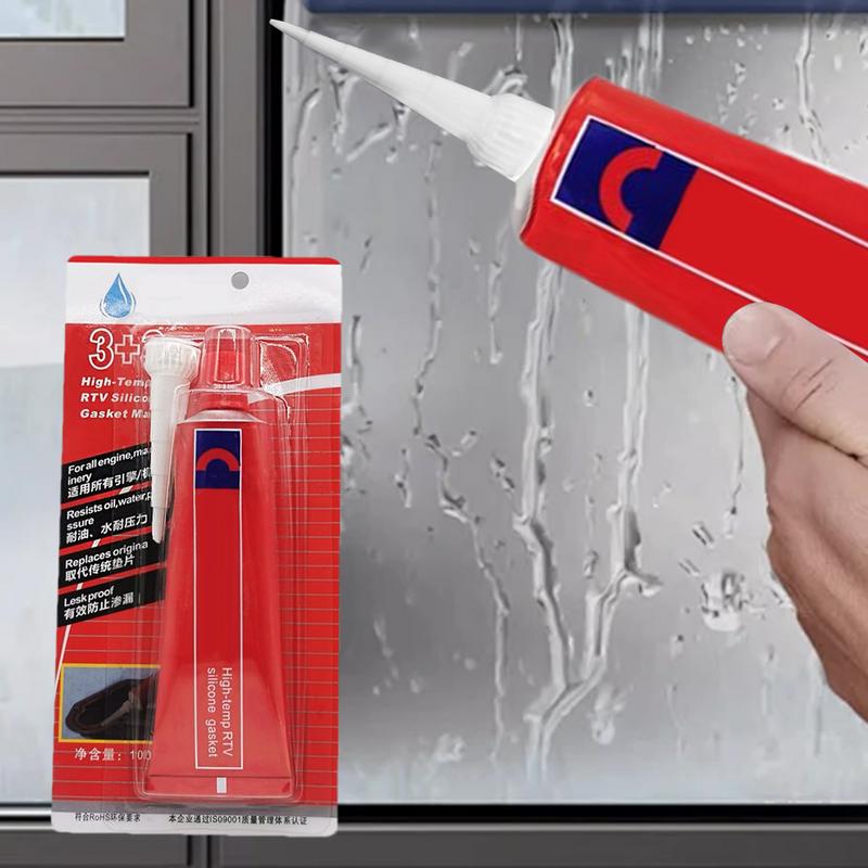 Liquid Gasket Sealant Gasket Sealer Strong Adhesive Waterproof Gasket Sealant Quick Dry Liquid High Temp Sealant For Internal