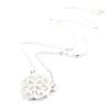 Les Trésors De Lily [J0865] - Silver 'Choreography' Silver Necklace (rhodium-plated) - 13 Mm