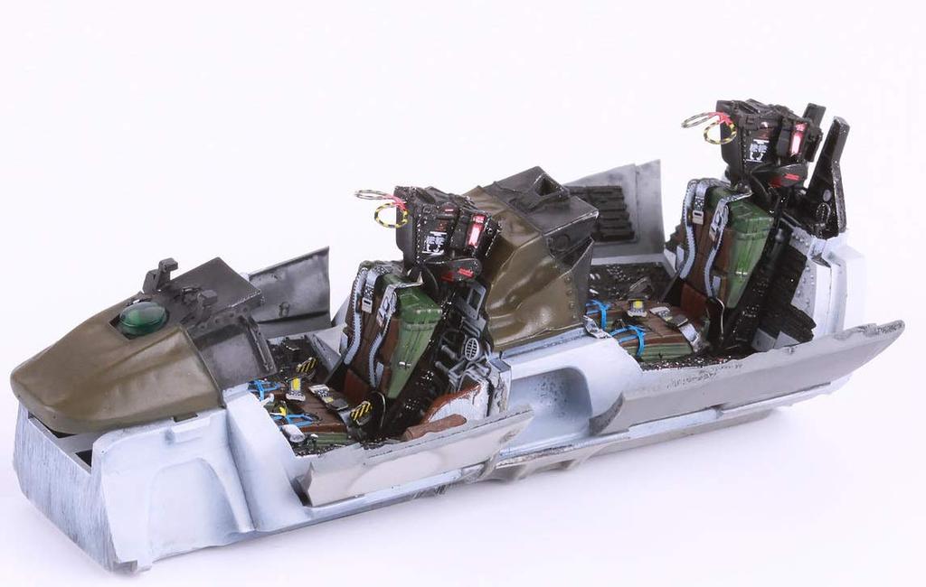 eduard Duży zestaw części Shin z kołami późnego modelu Części modelu plastikowego Tamiya EDUSIN64832 1/48 F-14A