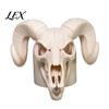 Sheep Skull Hitch Cover Cap for The Trailer Coupling, 3D Printed Ram Cover, Black/White Bone Design Truck, Recreational Vehicle Accessories Heavy-duty