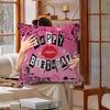 M-mean Girls Movie Office Cushion Pillowcase Car Cushion Cover45X45CM Lumbar Pillowcase Sofa Pillowcover