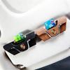 Per Cayenne Macan 911 Panamera Taycan Boxster Cayman ecc. Parasole in Camoscio Custodia per Occhiali da Sole Clip Magnetica Porta Occhiali