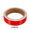 2.5cm/5m/10cm/15cm/20cm*5M Red Shining Stars Reflective Sticker Waterproof Strong Adhesive Safety Warning Reflector Tape For Car