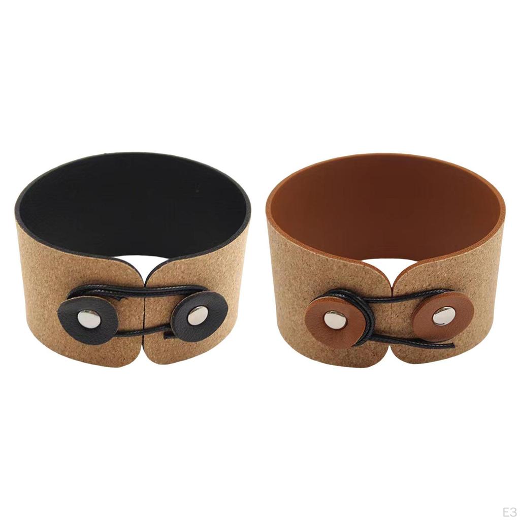 Scald Coffee Cup Holder ,Cup Protector Cover, Adjustable Non Slip Wraps, Heat Resistant Drink