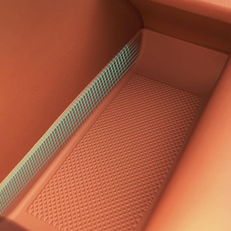 For Leading Ideal LiXiang 2024 L7 L8 L9 Car Interior Door Handle Silicone Storage Mat Door Slot Protective Mat