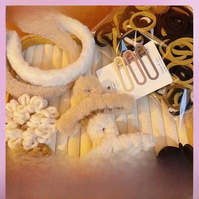 111-Piece 2024 Fall/Winter Hair Accessories Set: Hairpins, Hair Ropes & Shark Clips