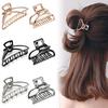 Damskie duże metalowe zaciski do włosów Bun Maker Mała spinka do włosów Butterfly Claws Zaciski Stylowe