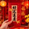 6pcs Traditional New Year Red Envelopes Calligraphy Hongbao Luck Money Bag  Spring Festival