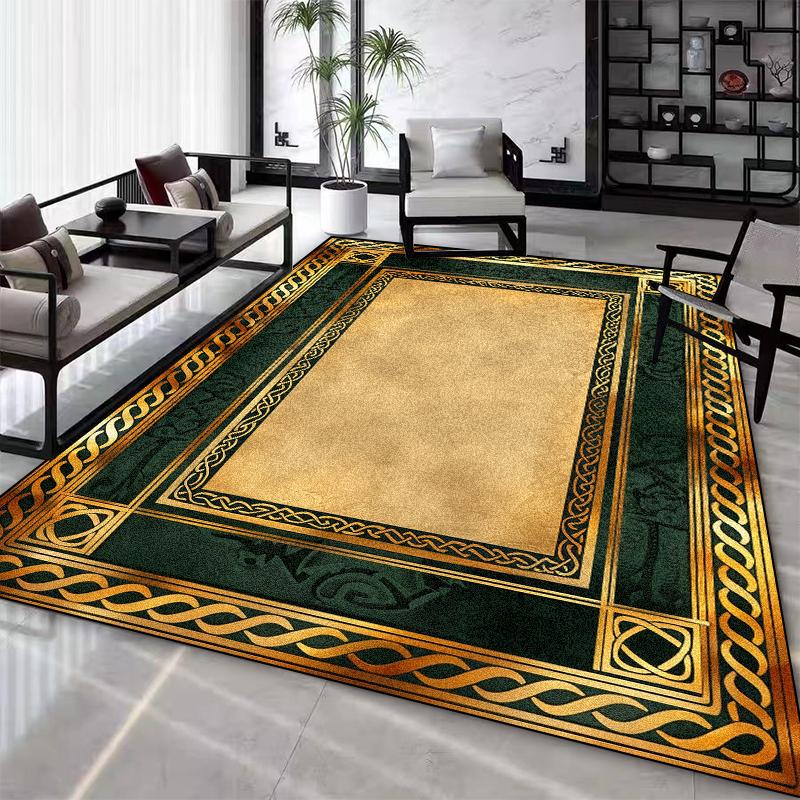 

Розкішний сірий скандинавський килим для вітальні, килим для прикраси, великий м який килим для відпочинку для спальні, прання, протиковзкий килимок для підлоги 120*160cm