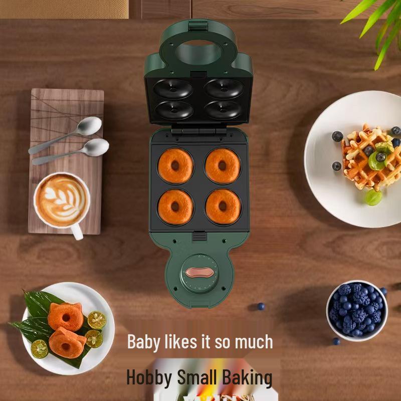 Tech Multifunctional Breakfast Machine: Bread Maker, Sandwich Press, Grill & Waffle Maker