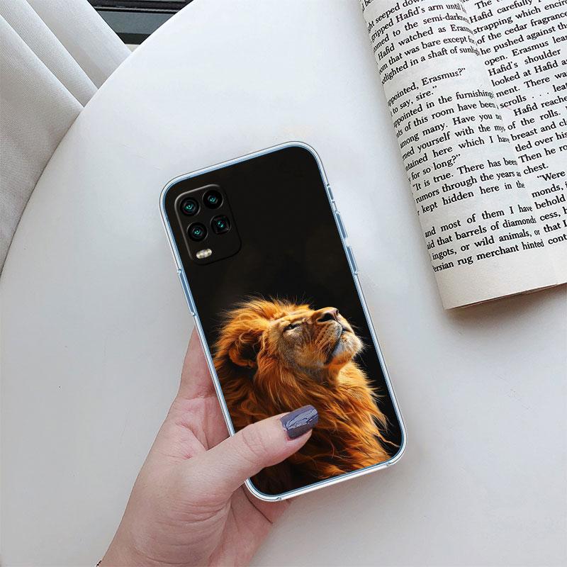 Wolf Tiger lion Transparent Phone Case for LG K22 K30 K40 K40S K41 K42 K50 K50S K51 K51S K52 K61 K62 K71 K92 Q61