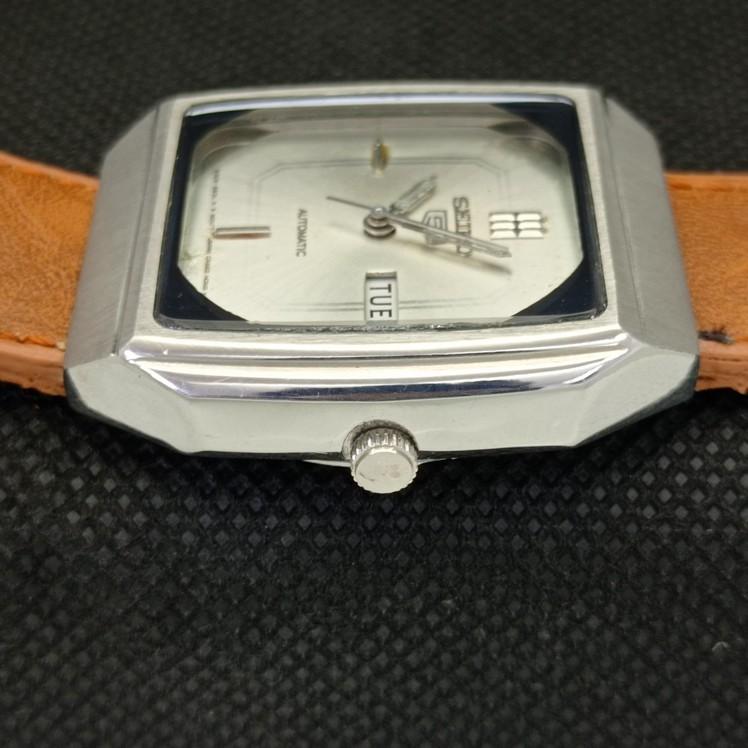 Gebrauchte Vintage Seiko 5 Automatik 6309A Japanische Herrenuhr mit originalem Zifferblatt a415739-2