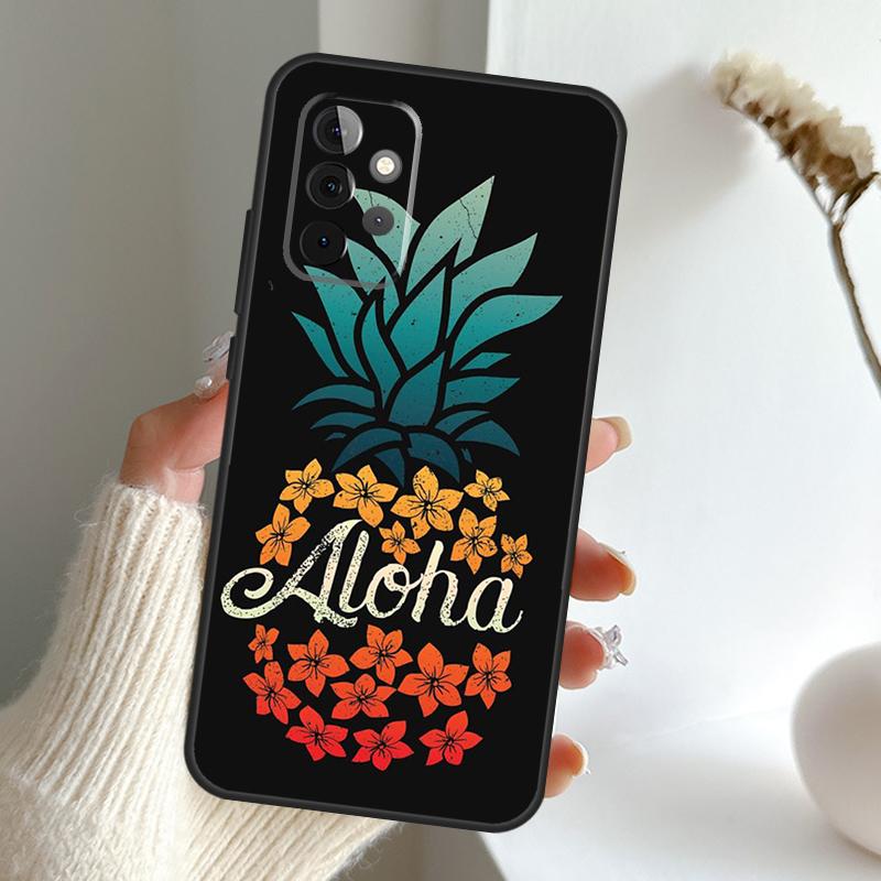 Hello Hawaii Aloha Beaches Case For Samsung Galaxy A55 A15 A35 A56 A06 A16 A26 A36 A32 A52 A13 A33 A53 A14 A34 A54 A17