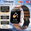 2026New AI Healthy Diagnose Analysis Smart Watch ECG+PPG Blood pressure lipids Uric Acid BT Call Smart Watch Tracker Men Women's