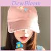 Cotton Summer Cap For Women With Wide Brim Sunshade And Adjustable Fit Perfect For Casual Wear