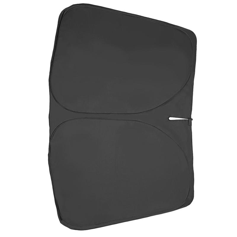 Car Front Window Sunshade Cover For Ford Transit 2015-2024 HDPE Window Sun Shade Windshield Visor UV Protection Folding Styling