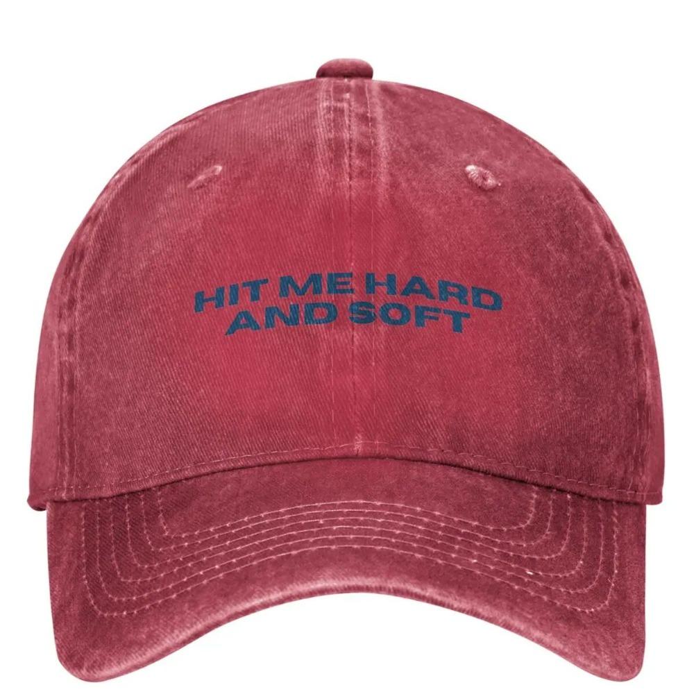 

Classic Hit Me Hard And Soft Billies Baseball Caps Unisex Style Distressed Cotton Snapback Cap Outdoor Workouts Hats Cap Adjustable
