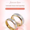 Exclusive Forever Love Stainless Steel Couple Ring - Simple, Stylish, Versatile Jewelry