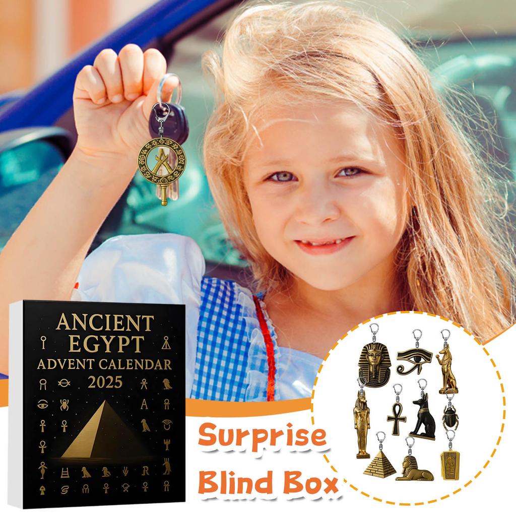 The Countdown Calendar Includes 24 Gifts, Countdown Calendar, And Surprise Keychain