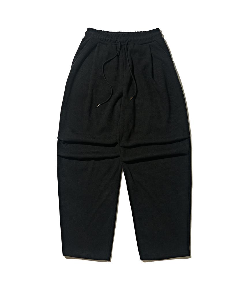 OTHERFITS Wool Wide Balloon Pants (Black)