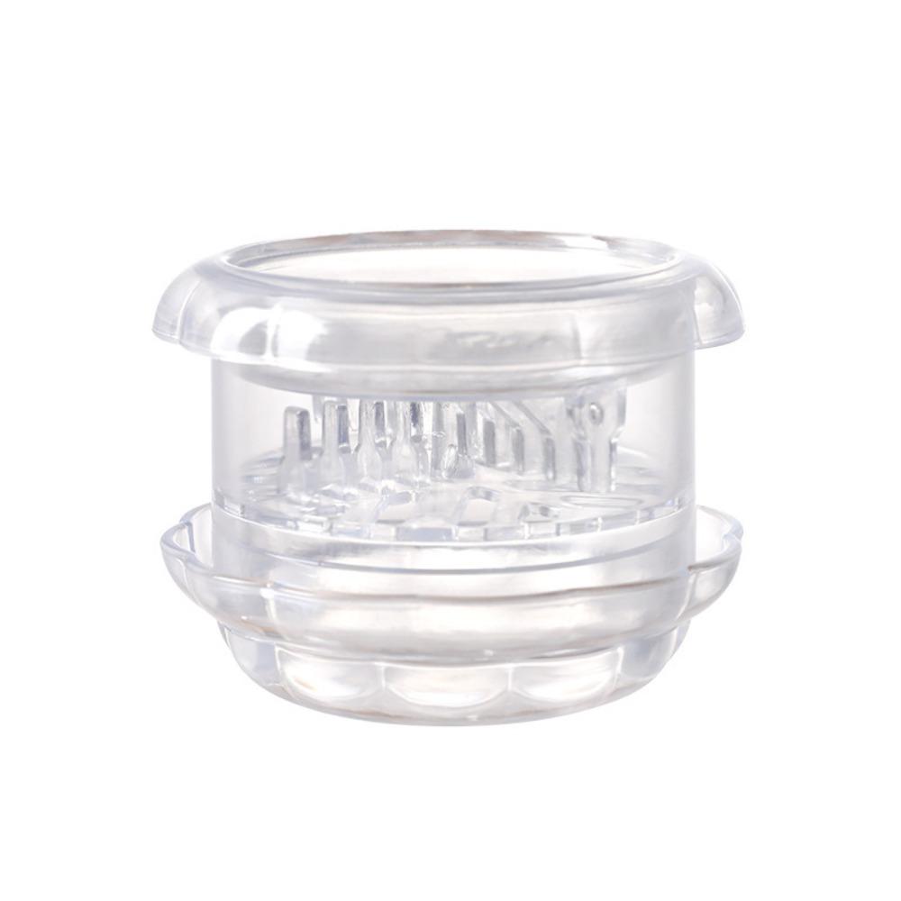 Transparent Garlic Press Manual Convenient Ginger Grinding Masher Multifunctional Garlic Crusher прозрачный