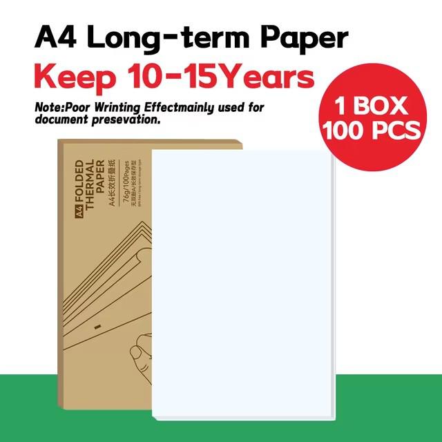 PeriPage A40 Quick-Dry High-Definition A4 Thermal Paper for Photos