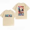 Unisexs Clothing New Cotton Breathable Summer Tshirt One Piece Ace Marco Print Casual Streetwear Unisexs Tops