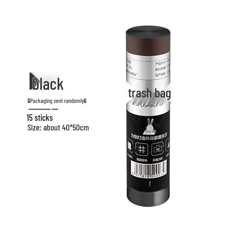 Thickened Automatic Drawstring Kitchen Trash Bags, Disposable