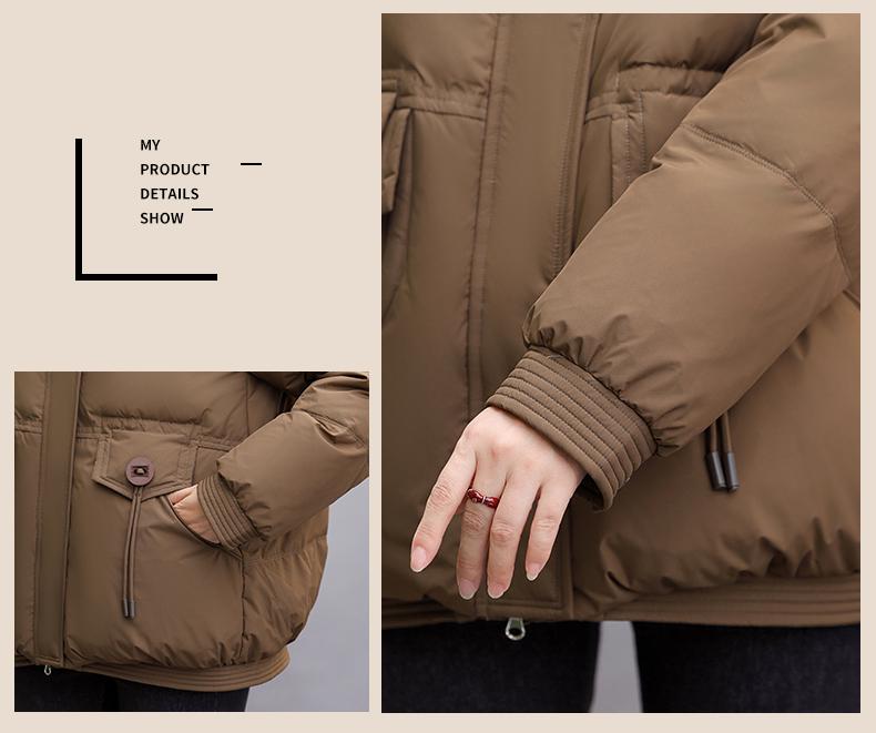 Authentic 2024 Women's Winter Down Jacket - Mid-Aged Mother's National Standard 90% White Duck Down Coat