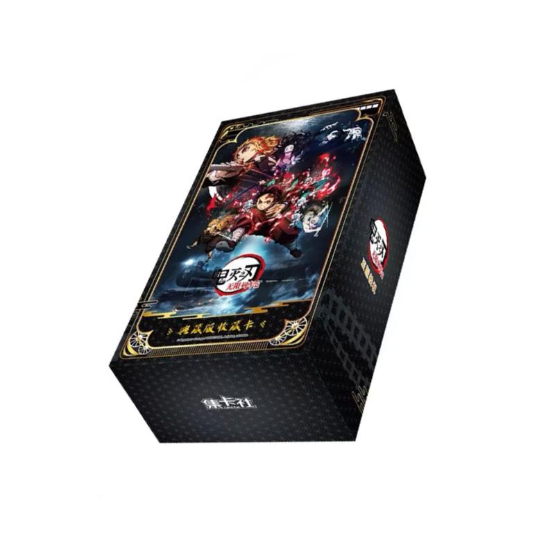Authentic Card Dawn Collection Card Breathing Bag Kamado Tanjiro Akaza Anime Movie Accessories Toy Gifts