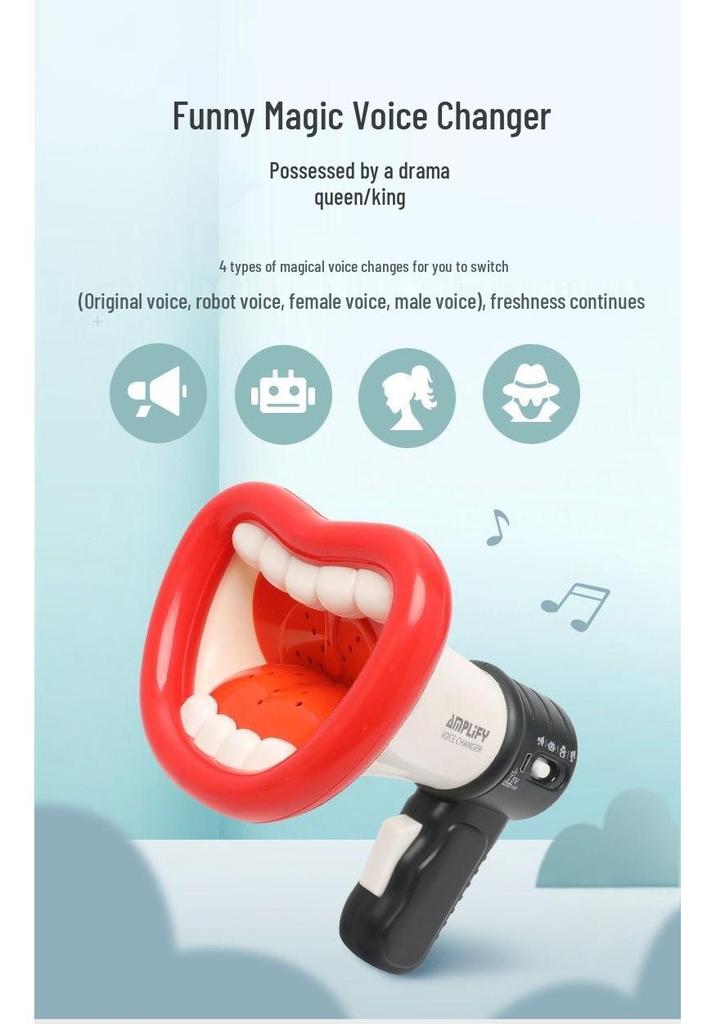 Kids' Voice Changer & Music Megaphone - Upgraded, Fun, Creative Toy