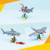 LEGO Creator Shark and Treasure Chest Toy, Birthday Gift, Building Blocks, for Boys and Girls, Ages 8, 9, and 10, Elementary School Students, Animal C