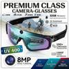 2026 Neue 8MP Pixel Kamera Wasserdichte Smarte Brille Herren 32GB 1080P POV Aufnahme Video 100+Übersetzung BT Anruf Myopie Brillenrahmen