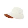 Sunshade Folding Empty Top Cap Sunscreen Double-face Sun Hat Ice Silk High Ponytail Hat  Girls