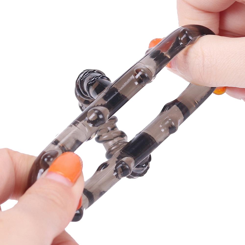 Soft Silicone Thread Cock Ring Floating Point Stimulate Lock Fine Delay Ejaculation Penis Rings Adult Sexy Toys