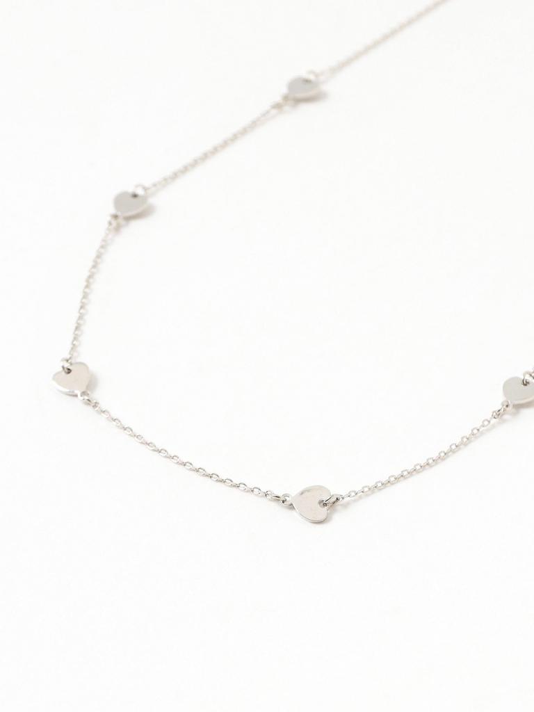 [Ray Beams] Accessories Heart Chain Necklace Women's SILVER ONE SIZE