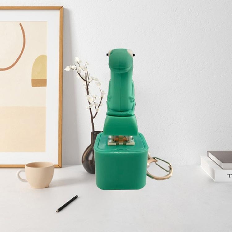 USB Wiederaufladbarer Interaktiver Eidechsen-Schlüsselanhänger Leucht- und Soundfunktion Robustes ABS-Material Camping Nachtzubehör