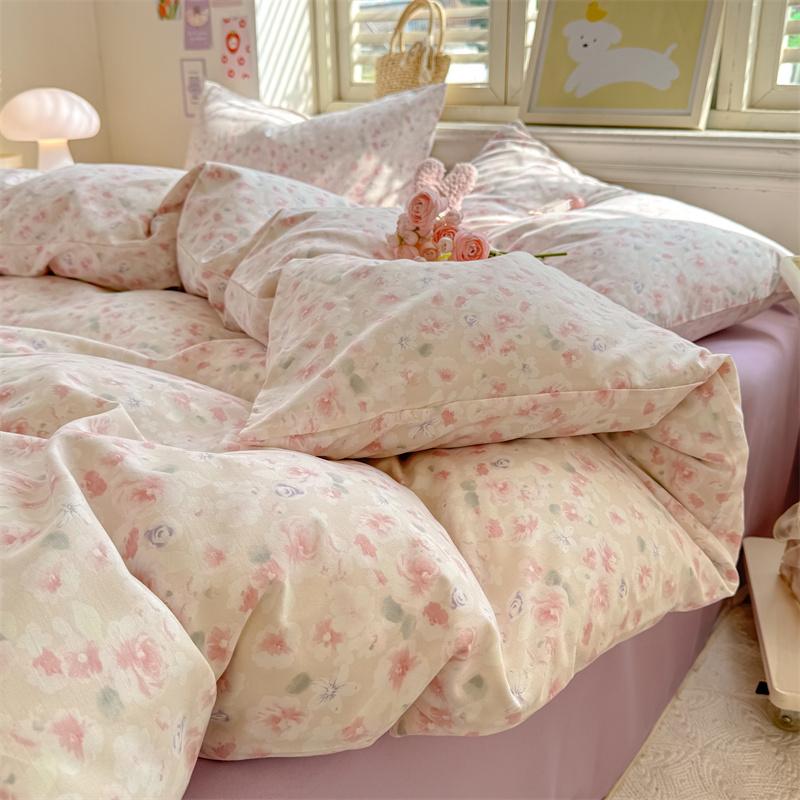 1Pc Quilt Cover Queen Size Purple Grape Printed Housse De Couette Soft Reactive Printed Dekbedovertrek 240X220 King Duvet Cover