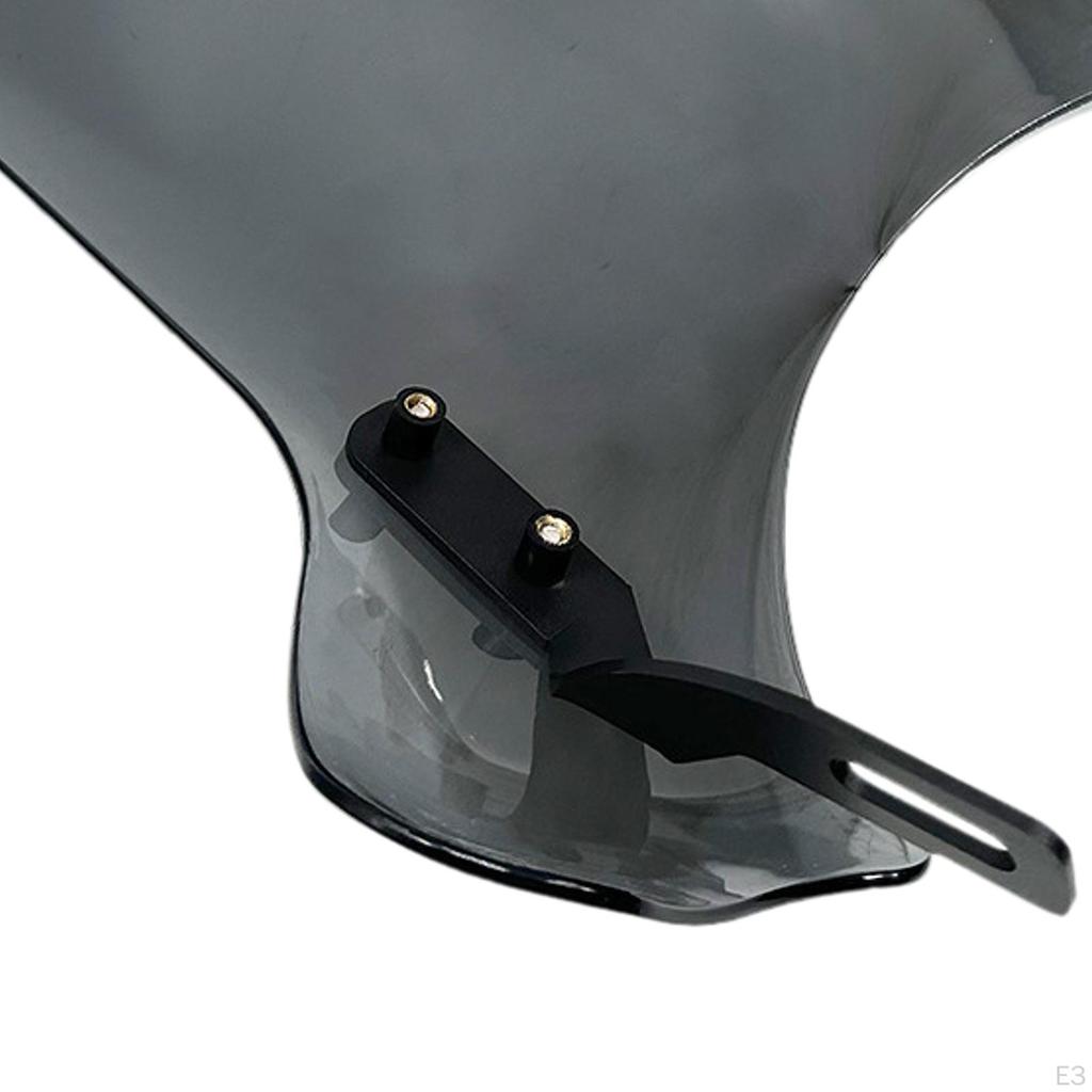 Heavy Duty Windshield with Mounting Hardware. Windproof Protection for Windshields.