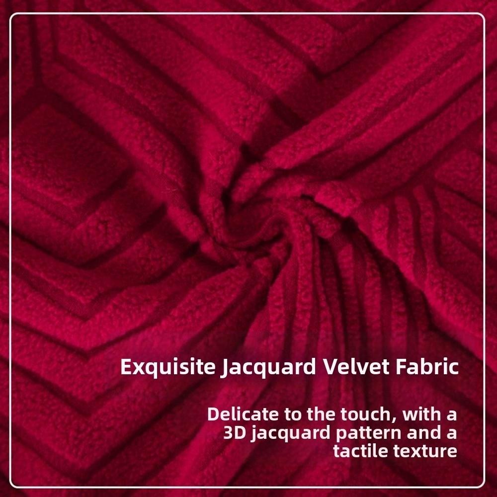 Durable Elastic Stretch Dining Chair Cover Waterproof Solid Color Seat Covers Dustproof Parson Chair Slipcovers Household