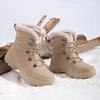 Fashion Snow Booties Black Women's Exercise Shoes Vulcanize High-tech Sneakers Trnis Sports Sneacker Tenid Real Obuv